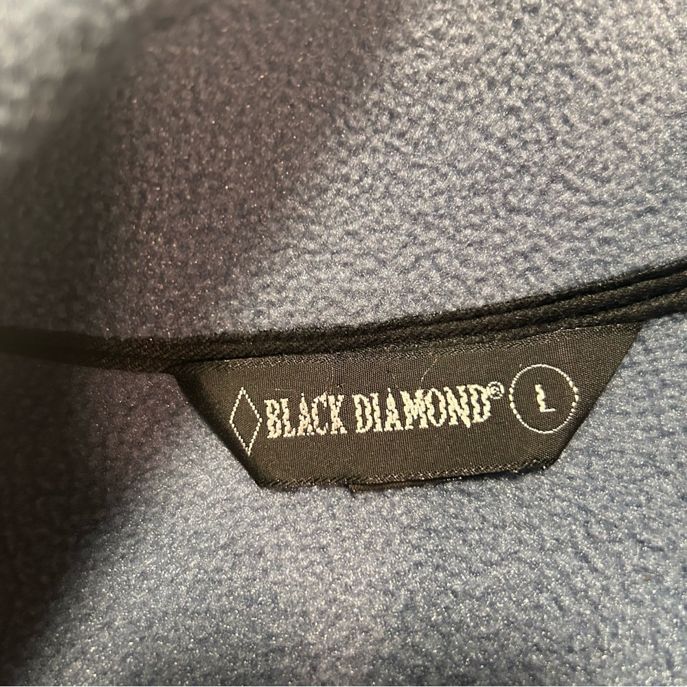 Black Diamond Tek Vest Women’s Large Zip Pockets Outdoor POLAR FLEECE USA - Picture 5 of 6
